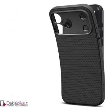 Spigen Liquid Air dėklas - juodas (Apple Iphone 17 Pro Max/18 Pro Max)